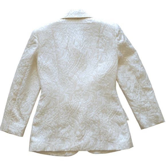 NWT/NOS Vintage Ports International Cream Skirt suit - Picture 7 of 12